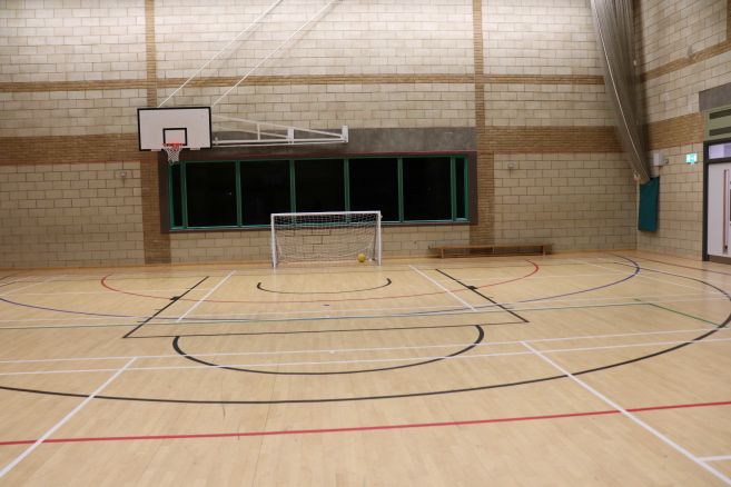 Indoor sports hall