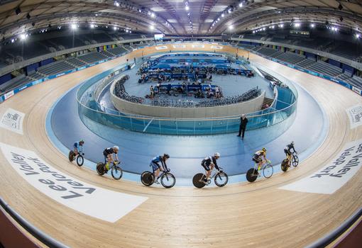 Lee Valley VeloPark indoor velodrome