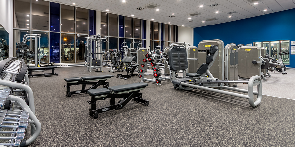 a view of the Resistance Zone at the gym at East Manchester