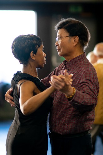 Social dance partner dancing