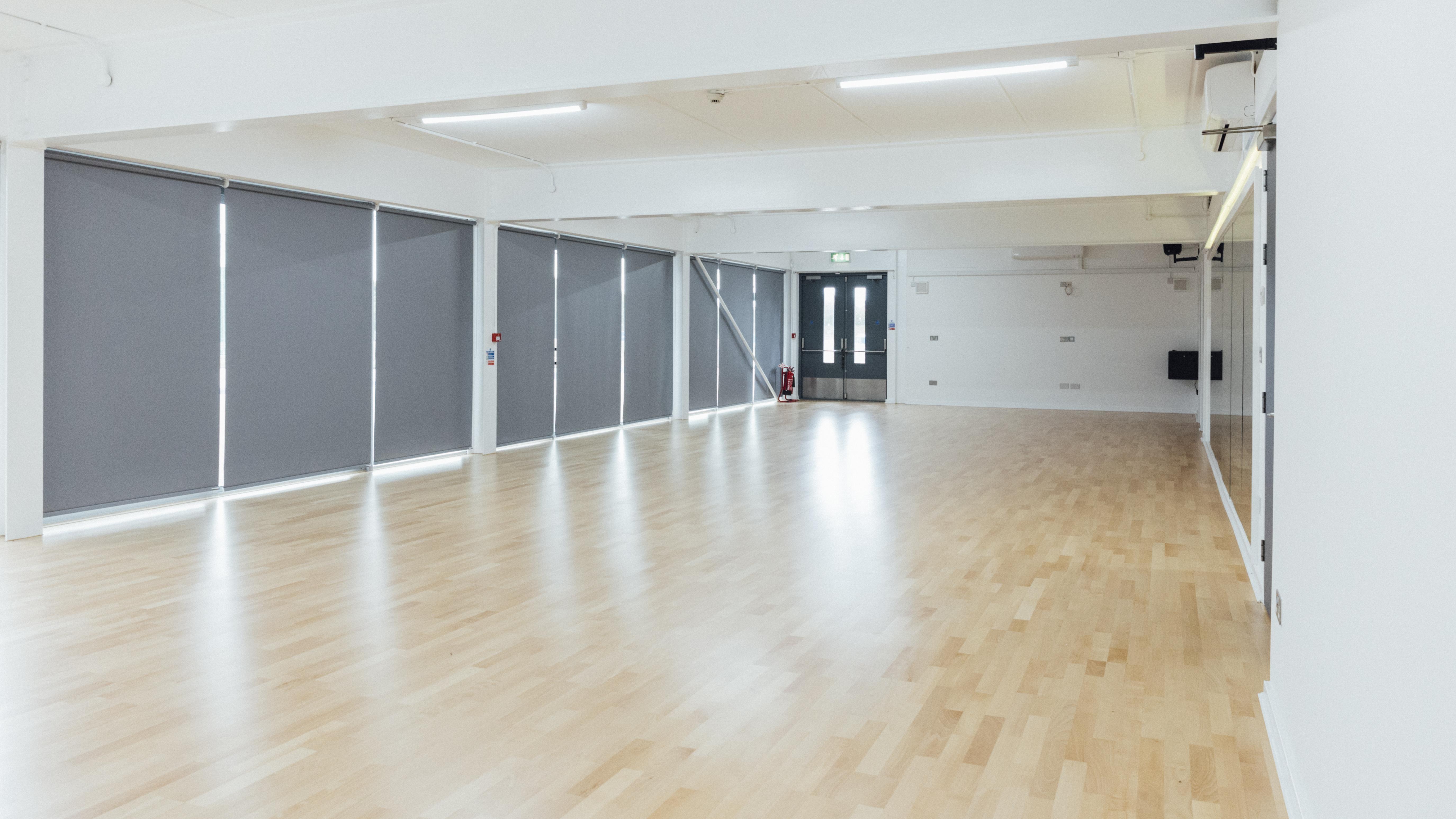 Fitness Class Studio for hire at Lee Valley Athletics Centre