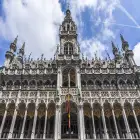 The City Museum of Brussels with a Tall Tower