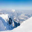 Snowcapped Untersberg in Salzurg Austria