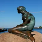 The Statue of the Little Mermaid in Copenhagen