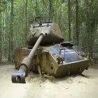 tank outside of cu chi tunnel