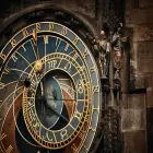 Closeup of Astronomical Clock in Prague