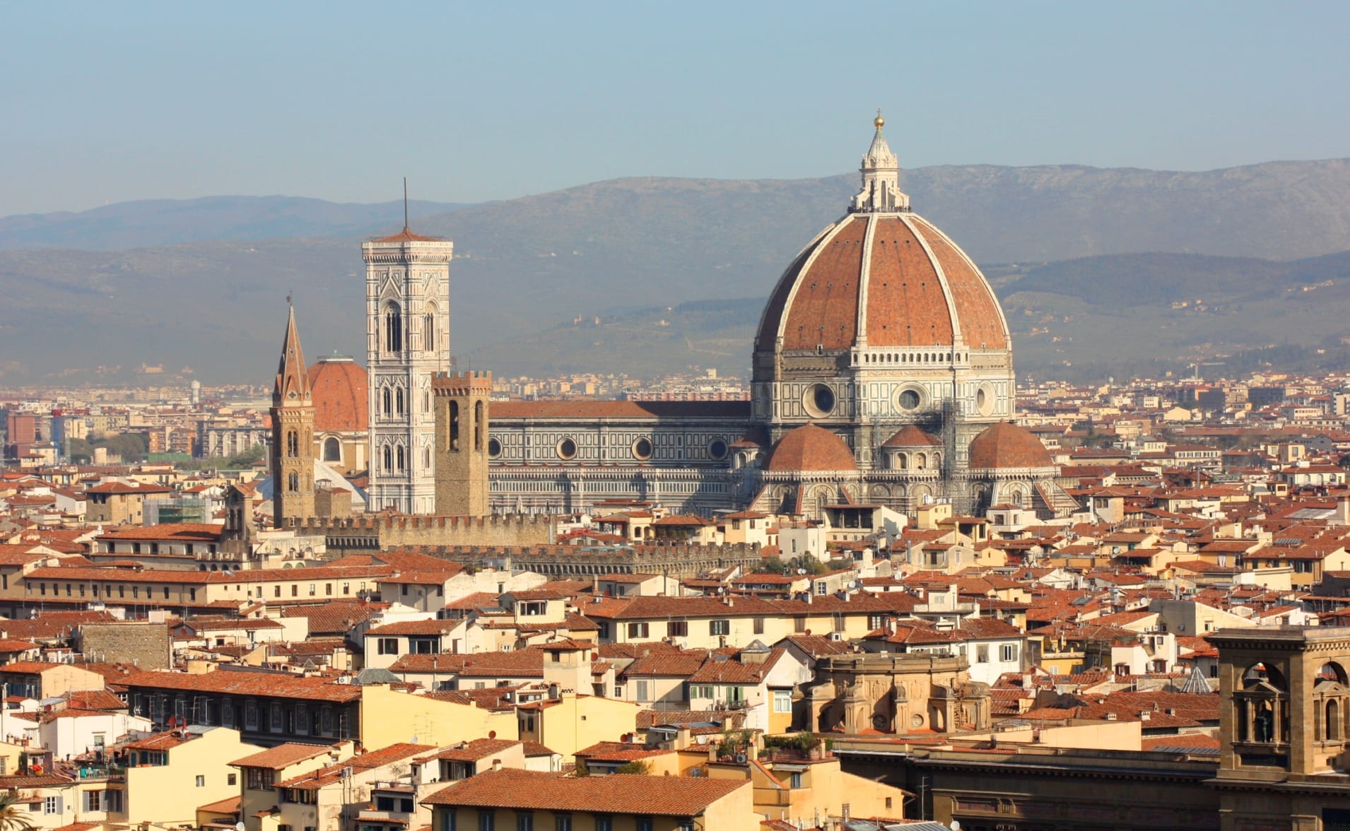 Florence Italy Skyline with Duomo