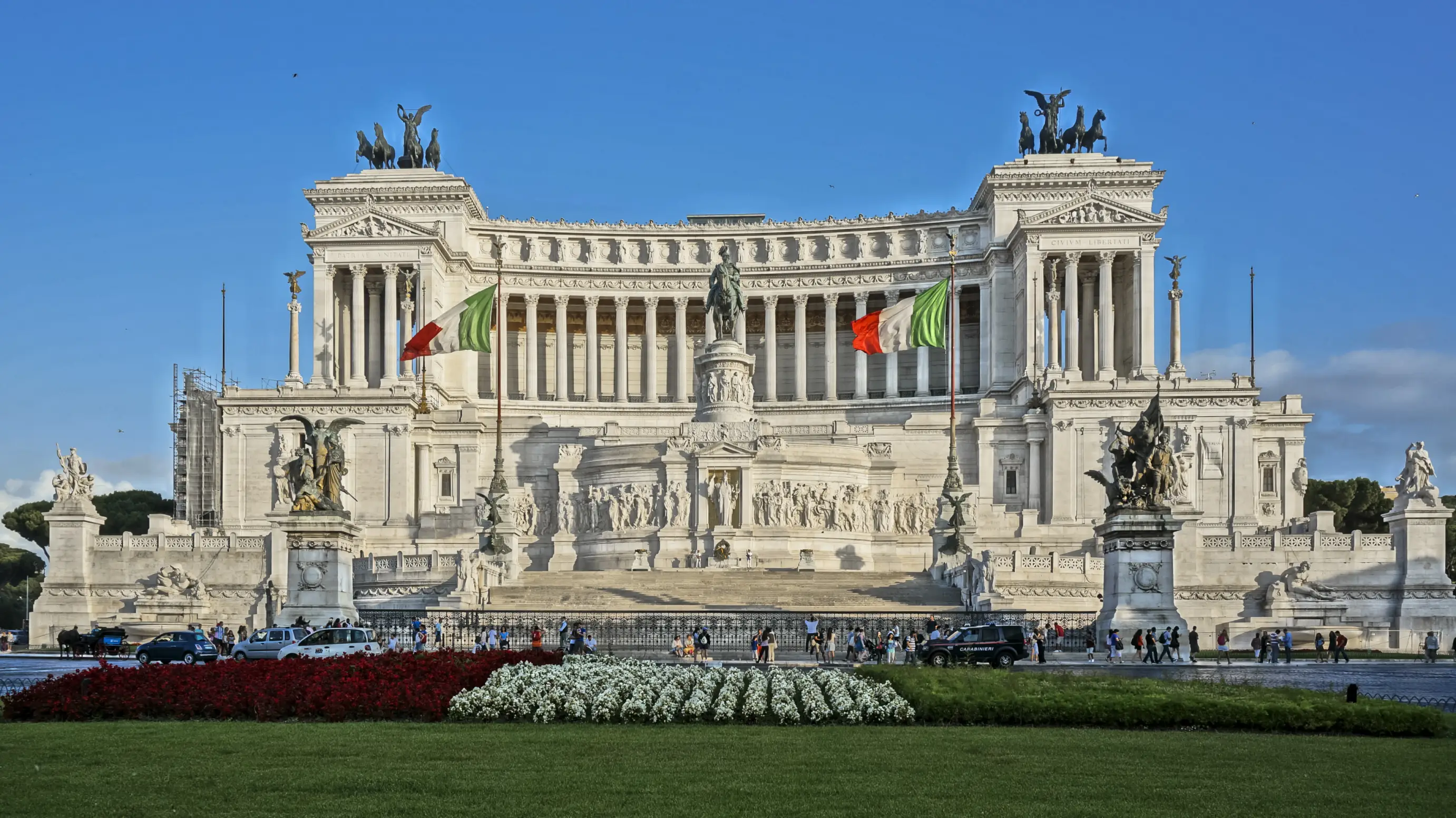 Trajans Market in the Piazza Venezia in Rome