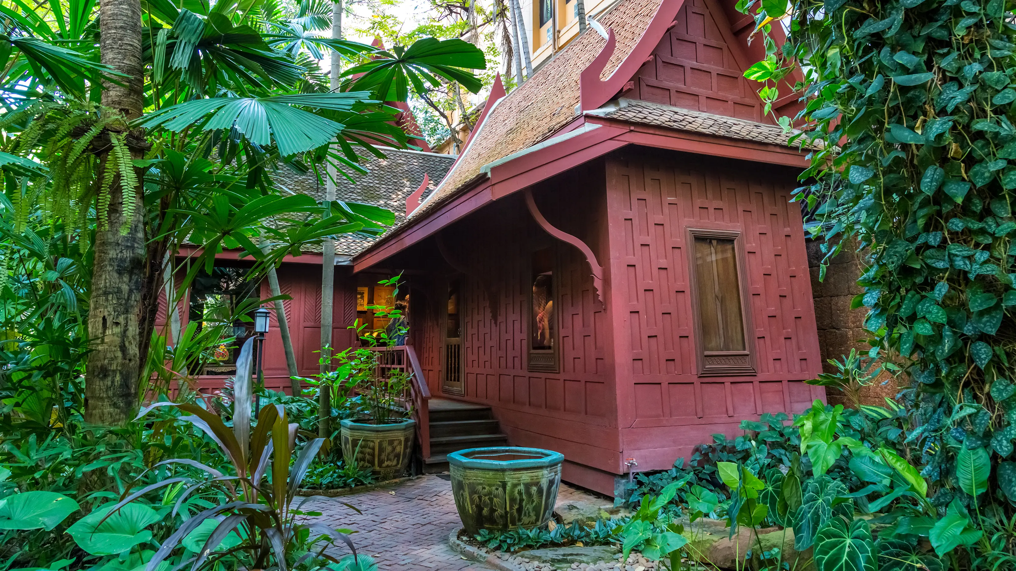 Jim Thompson House in Bangkok Surrounded by Greenery