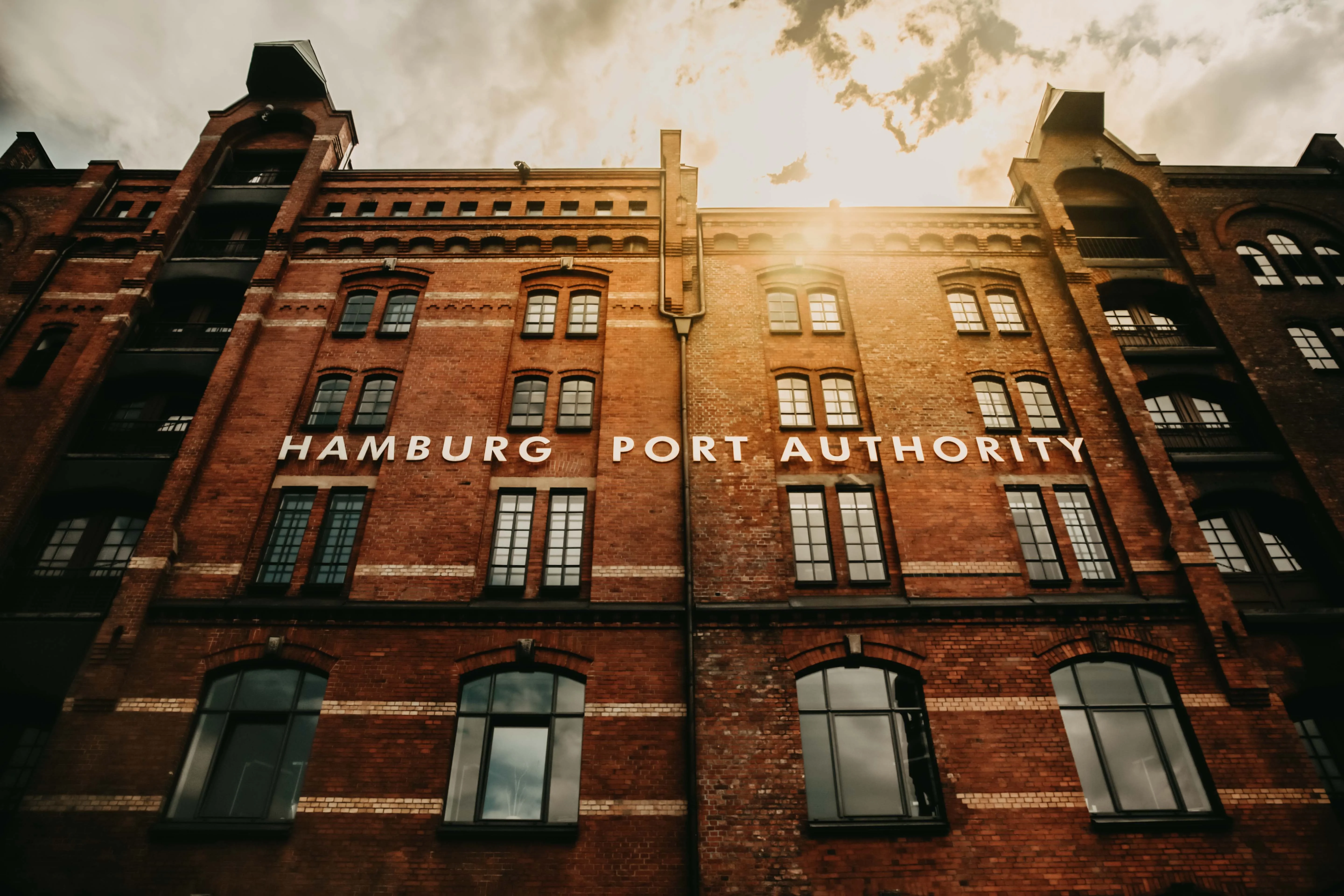 Brick Warehouse at the Hamburg Port Authority 