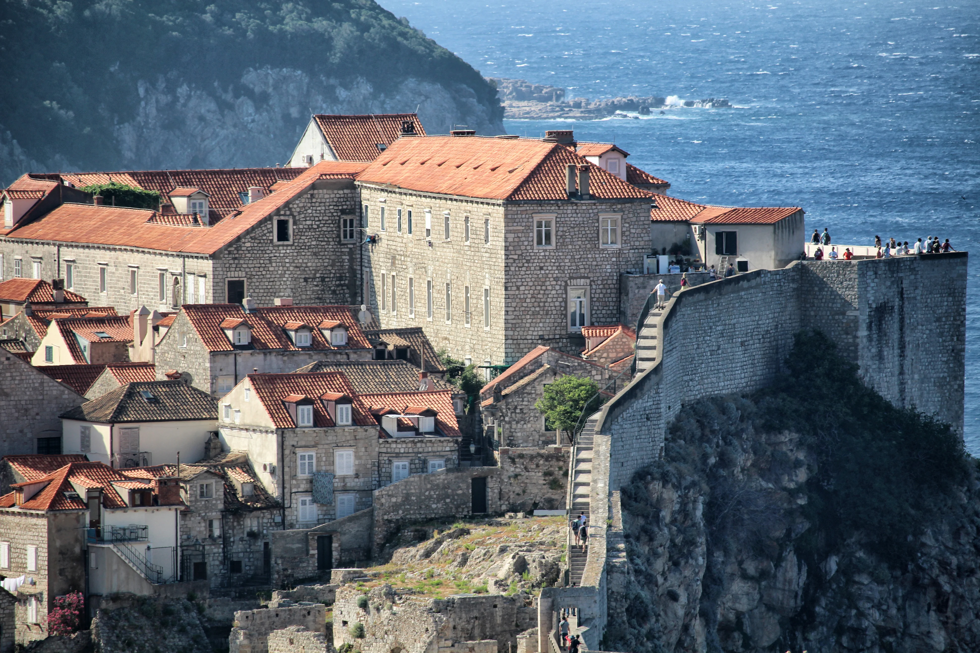 a Seaside Village near Dubrovnik 