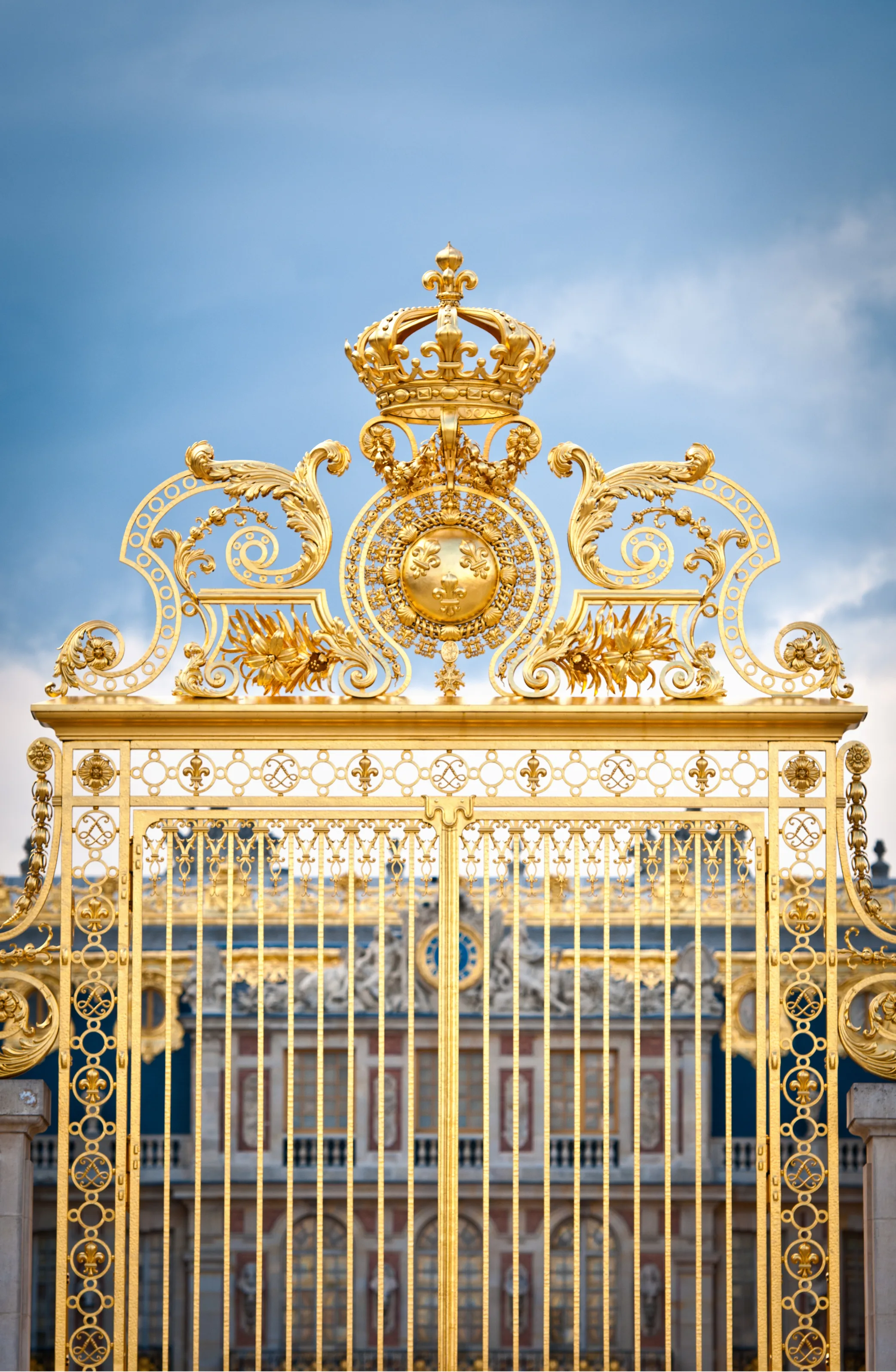 The Gold Gate of the Palais of Versailles 