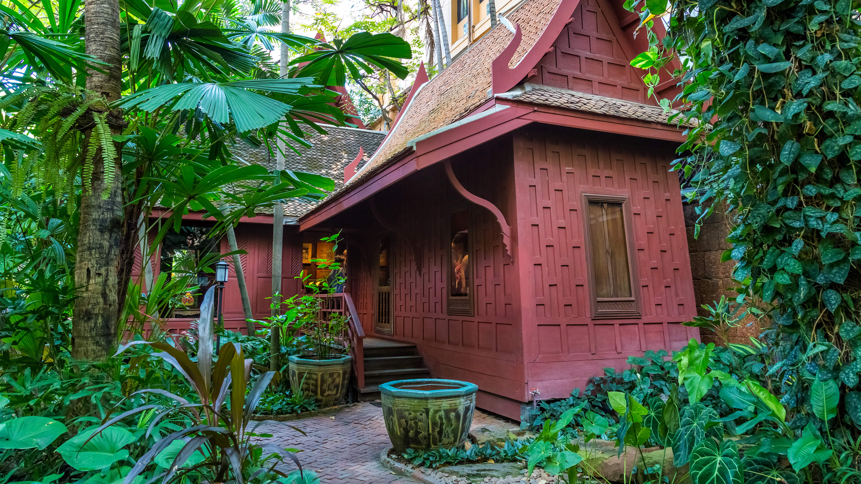 Jim Thompson House in Bangkok Surrounded by Greenery