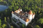Overhead View of Konopiště Chateau in Czech Republic