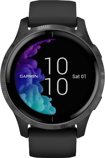 Black Garmin Venu Smartwatch.1