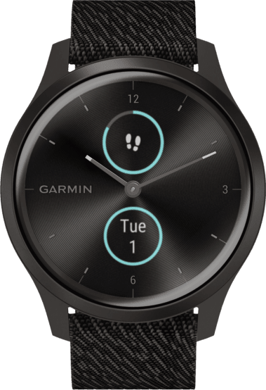 Black Garmin Vivomove Style Smartwatch.1