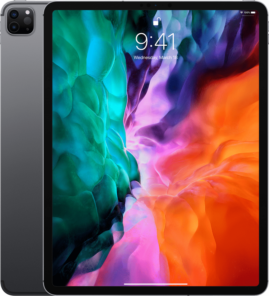 Space Grey Apple 12.9" iPad Pro (2020) - LTE - iOS14 - 128GB.1