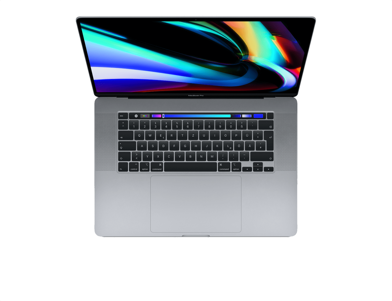 Space Grey Apple 16" MacBook Pro (Late 2019) - English (QWERTY) Laptop - Intel® Core™ i9-9880H - 16GB - 1TB SSD - AMD Radeon Pro 5500M.2