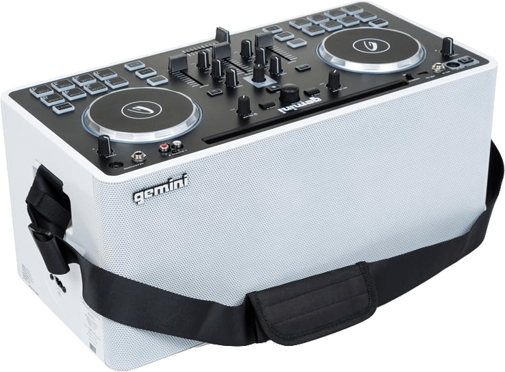Weiß Gemini MIX2GO DJ Controller DJ Controller.2