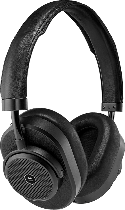 Black Master & dynamic MW65 Noise-cancelling Over-ear Bluetooth headphones.1