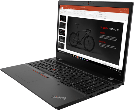 Black Lenovo ThinkPad L15.2