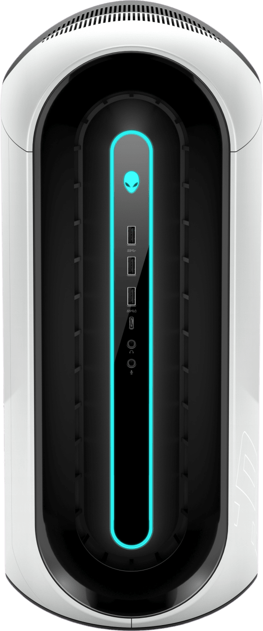 White Alienware Aurora R10.2