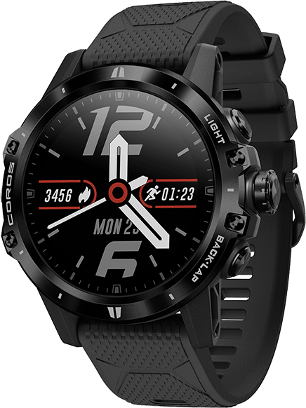 Black Coros Vertix GPS Sports watch.1