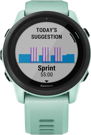 Pastel green Garmin Forerunner 745 GPS Sports watch.4