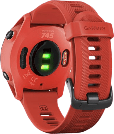 Magma rood Garmin Forerunner 745 GPS Sports watch.4