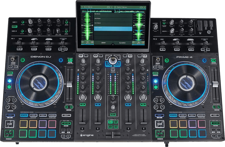 Schwarz Denon MCX8000 All in one DJ controller.3