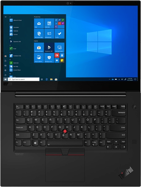 Black Lenovo ThinkPad X1 Extreme G3 Laptop - Intel® Core™ i7-10750H - 16GB - 512GB SSD - NVIDIA® GeForce® GTX 1650 Ti Max-Q.2