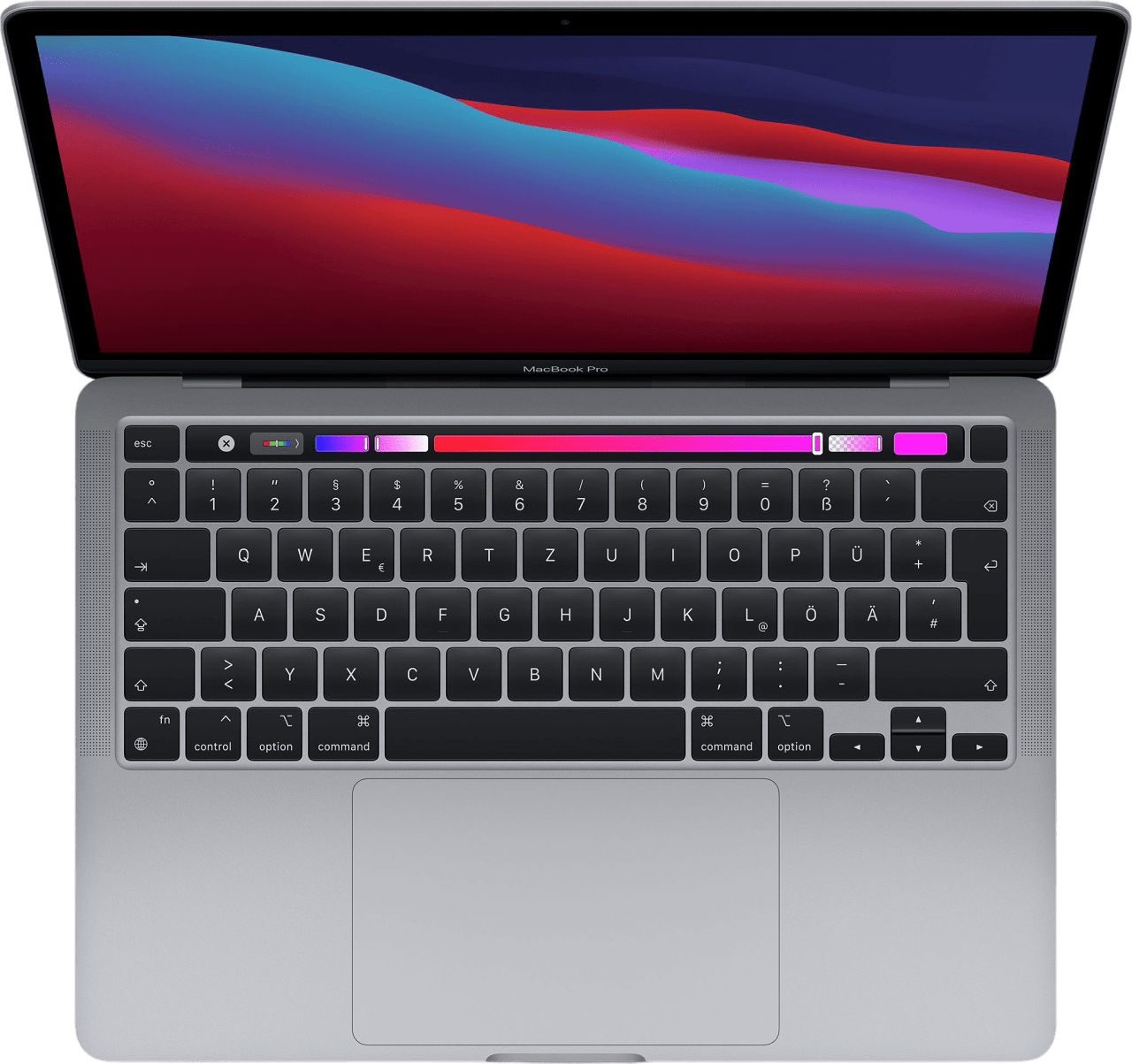 Space Grey Apple 13" MacBook Pro (Late 2020) - French (AZERTY) Notebook - Apple M1 - 8GB - 256GB SSD - Apple Integrated 8-core GPU.1