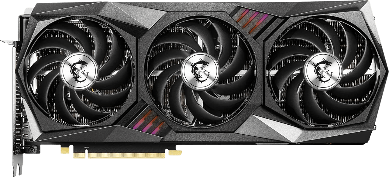 Black MSI GeForce RTX™ 3080 Gaming Z Trio 10G Graphics Card.1