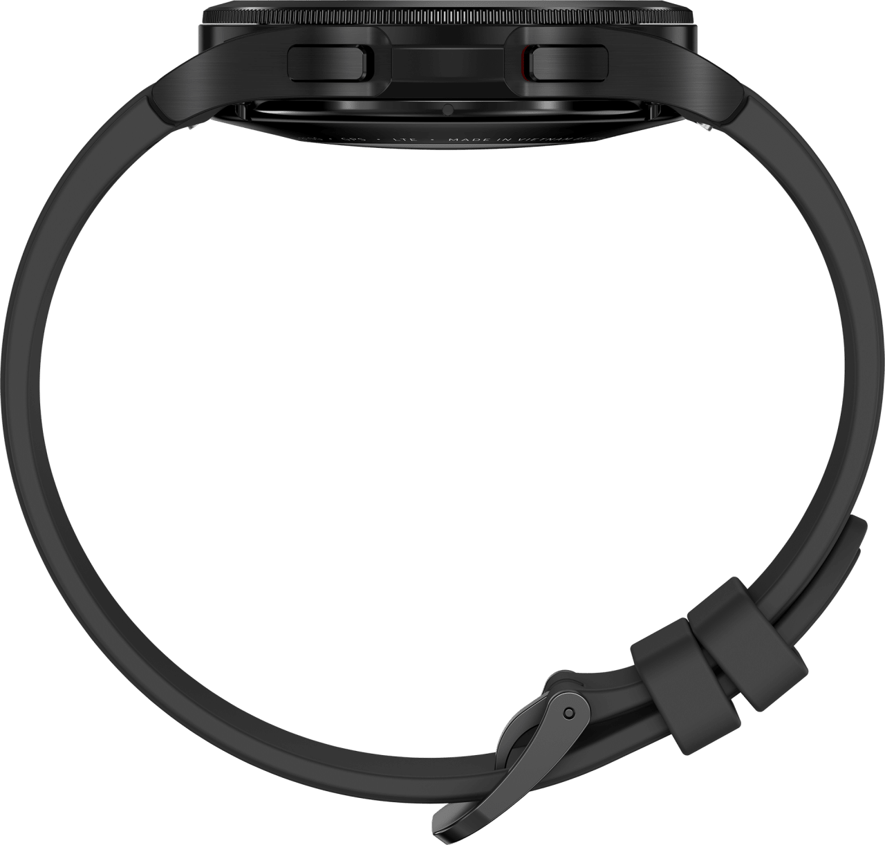 Schwarz Samsung Galaxy Watch4 Classic LTE, Stainless steel case & Sport band, 46mm.4