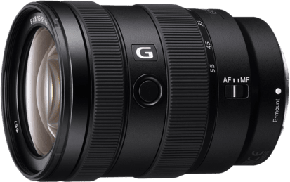 Black Sony SEL 16-55mm f/2.8 G-series Lens.1
