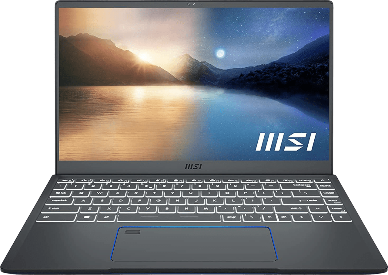 Silber MSI Prestige 14Evo A11M-428NL - English (QWERTY) Notebook - Intel® Core™ i7-1185G7 - 16GB - 512GB SSD - Intel® Iris® Xe Graphics.1