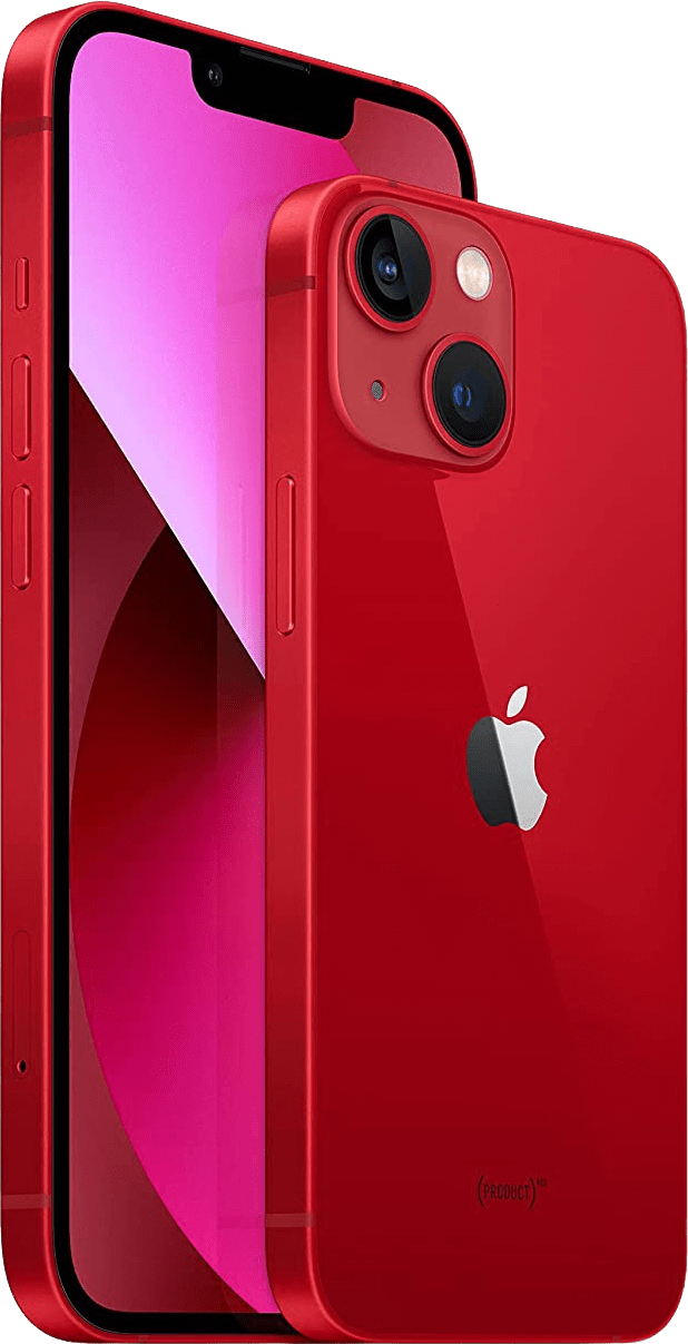 (Product)Red Apple iPhone 13 - 512GB - Dual SIM.3
