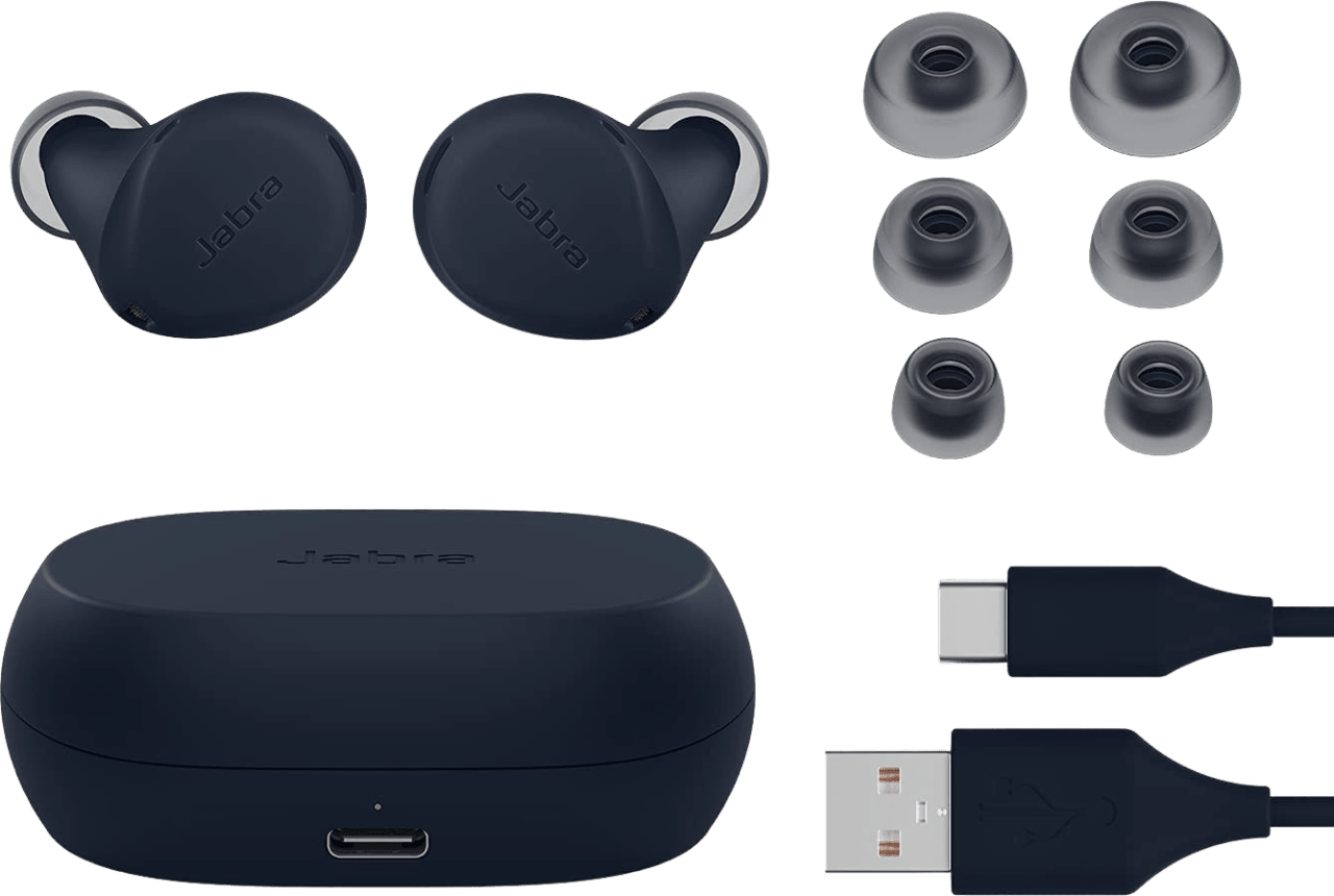 Marineblau Jabra Elite 7 Aktiver In-Ear-Bluetooth-Kopfhörer mit Geräuschunterdrückung.4