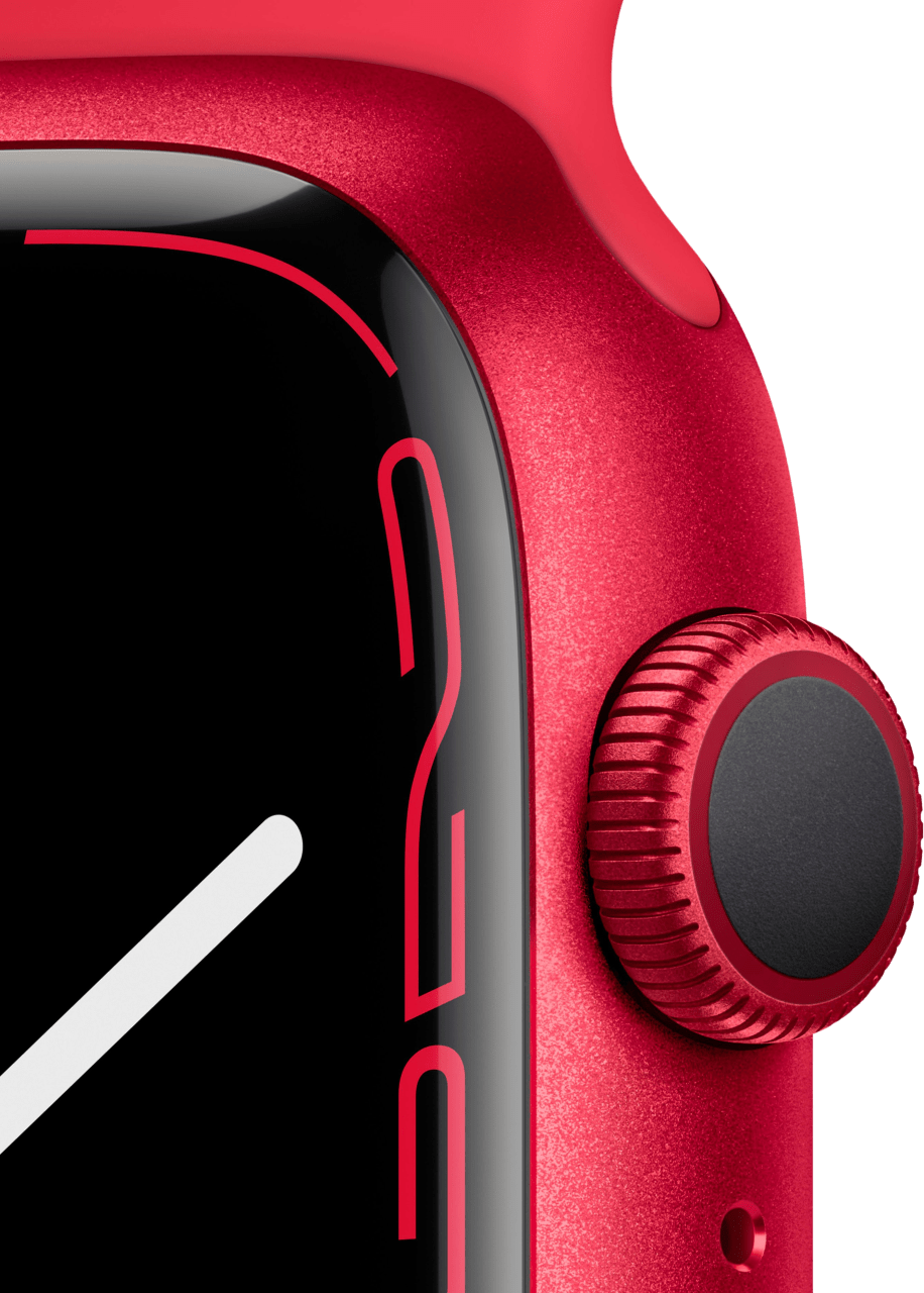 (PRODUCT)RED Apple Watch Series 7 GPS + Cellular, 41mm, Aluminium Case and Sport Band.3