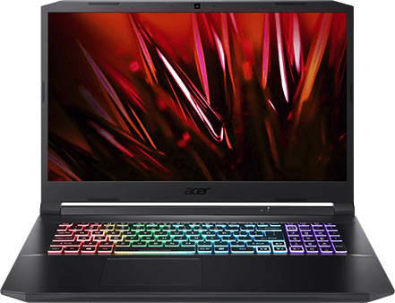 Schwarz Acer Nitro 5 (AN517-41-R3U2) - English (QWERTY) - Gaming Notebook - AMD Ryzen™ 7 5800H - 16GB - 1TB SSD - NVIDIA® GeForce® RTX 3070.1