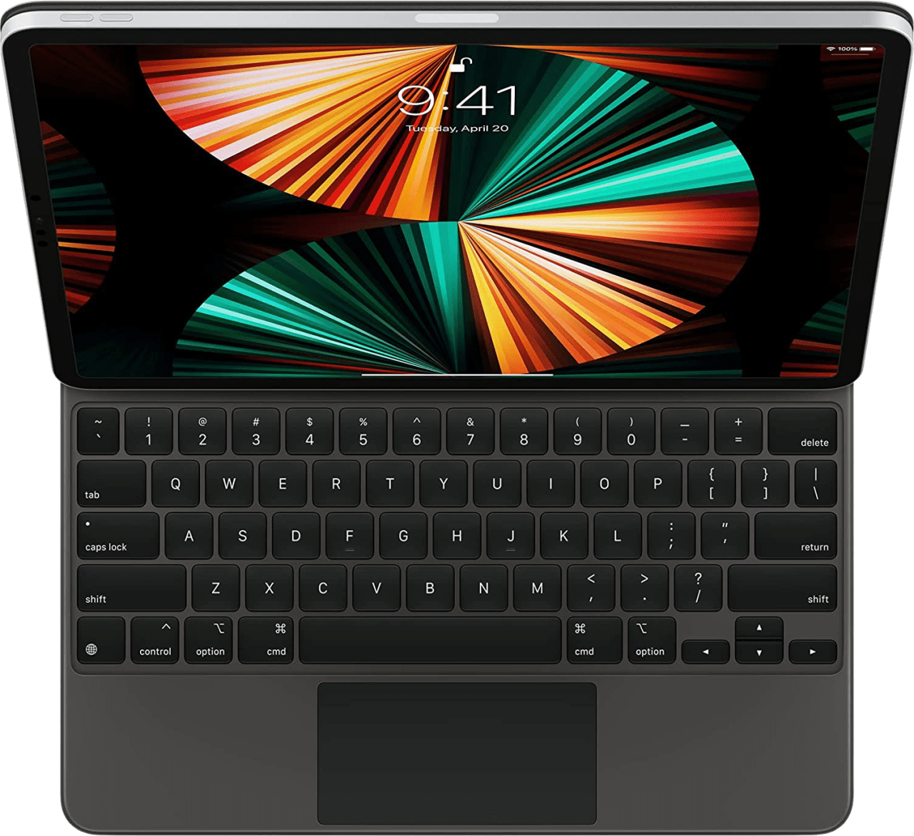 Black Apple Magic Keyboard 12.9 Ipad Pro (5th Gen).1