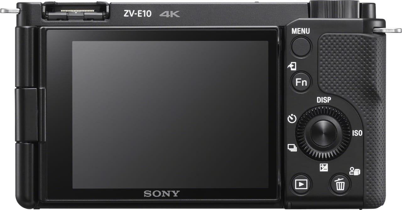 Black Sony Alpha ZV-E10L Vlog-Camera + 16-50mm f/3.5-5.6 OSS PZ.3