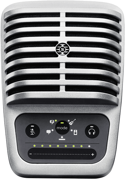 Gray Shure MV51 Condenser microphone.1