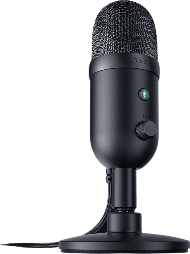 Negro Micrófono profesional para streaming y podcast Razer Seiren V2 X.1