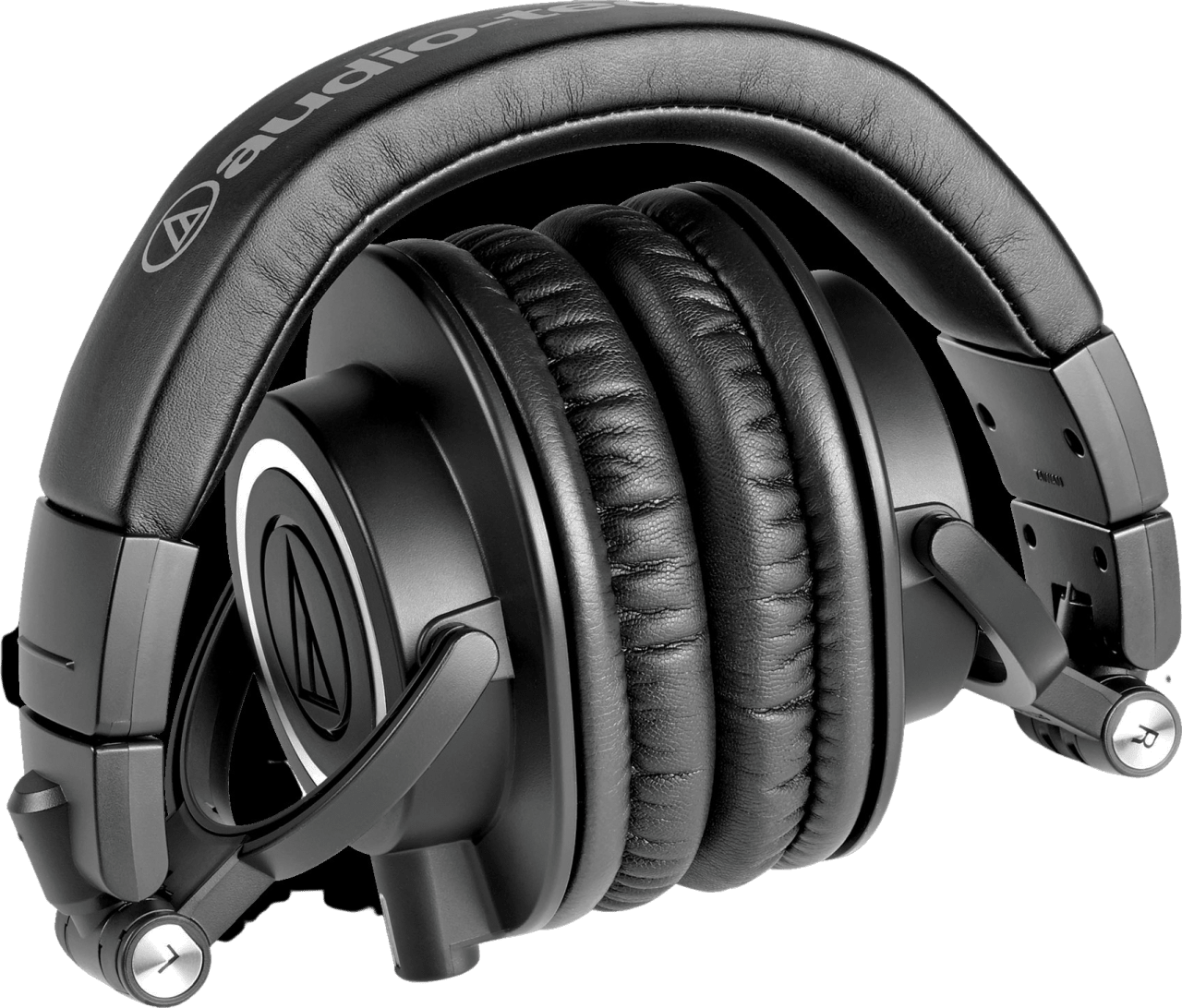 Black Audio-Technica ATH-M50X Closed-back Dynamic Over-ear Professional Monitor Headphones.3