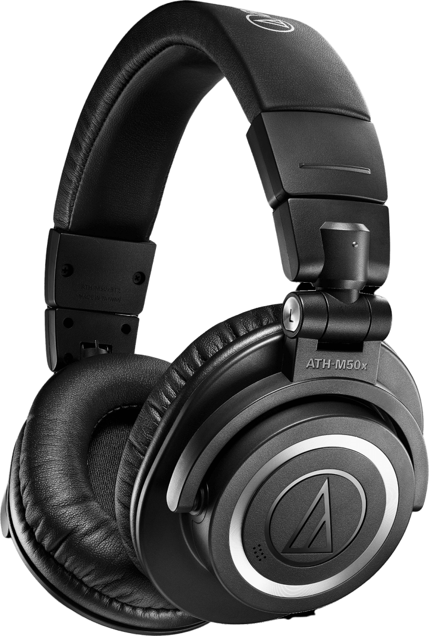 Schwarz Audio-Technica ATH-M50XBT2 Geschlossener, drahtloser, dynamischer Over-Ear-Monitor-Kopfhörer für professionelle Anwender.1