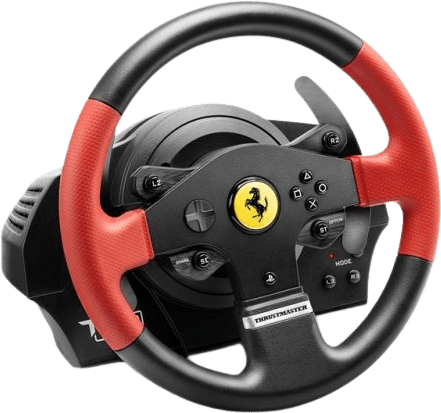 Schwarz Thrustmaster T150 Ferrari Edition Lenkrad + 2 Pedale Set.2
