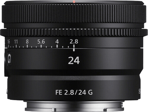 Schwarz Sony FE 24mm F/2.8 G.2