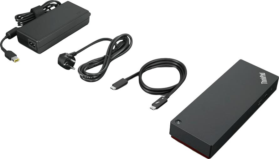 Black Adapter Lenovo Universal Dock - Thunderbolt 4.5