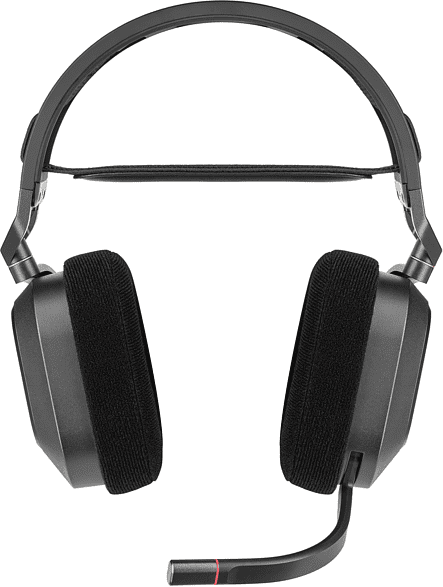 Kohlenstoff Corsair HS80 RGB Over-Ear-Gaming-Kopfhörer.4